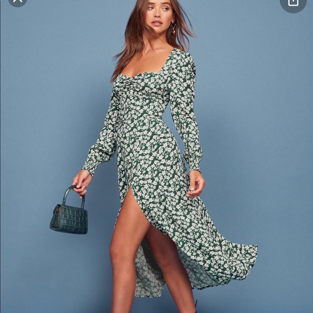 Reformation Wallflower Midi Dress Size2